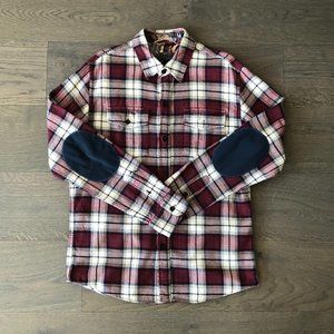 Pladra plaid flannel shirt (M)